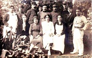 Colea - Hopital Militaire - Personnel - 1917